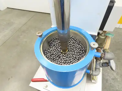 Wiener Chocolate Mill Ball Mixer Stainless Food Grade 0.75kw 120V