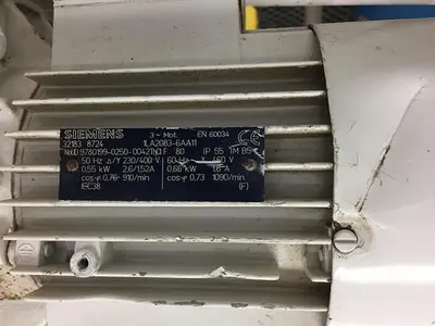 Azo DA 360 SS AUSF A43R Rotary Cyclone Sifter