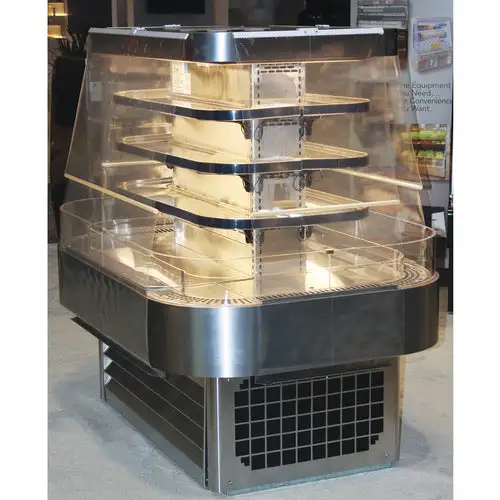 Howard-McCray 60" Horizontal Island Open Air Cooler w/ (4) Levels, 115/208-230v/1ph (SC-OD42I-5-S-LED)