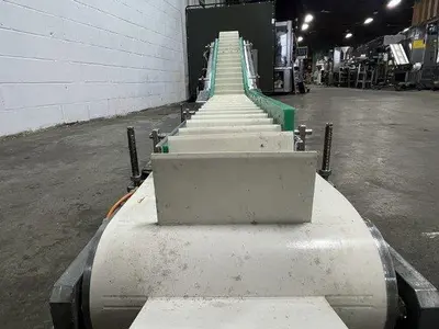 Viking 18.5' Long Cleated Conveyor