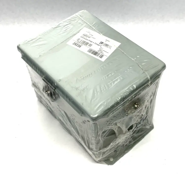 New | in-Stock Hoffman nVent Continuous Hinge Enclosure with Clamps Type 4, 8x6x6 Electrical Boxes Michigan US | Maverick Industrial Sales #1392601