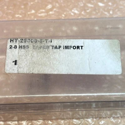 NEW- 2”-8 HSS Taper Tap Import 1-1/4” Bit || Fast Shipped 🇺🇸 30 Day Warranty