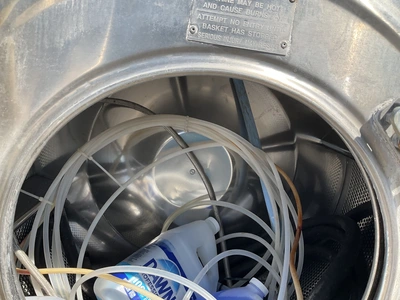 UniMac industrial/commercial washer model no. UW50S2AU1, 208-240 volt three phase electric, working ...