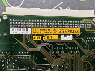 Bosch 073089-301_7 PSS Weld Timer Interface Board 3198-C-B-T-V Used