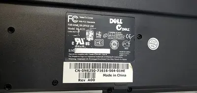 DELL KEYBOARD CN-0N6250-71616-564-01HE