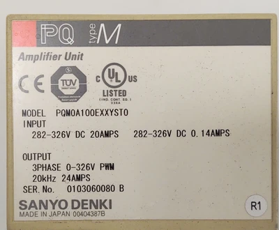 USED SANYO Does not apply