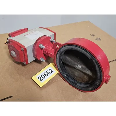 Used Bray 8" Dia. Series 30 Resilient Seated Wafer Butterfly Valve