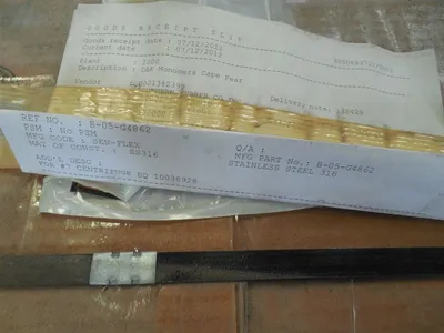 6" X 12-1/4" Southern Rubber Co. / Senior Flexonics B-05-G4862 Expansion Joint New NIB