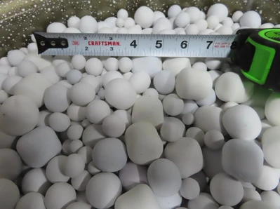 Alumina Pebble Mill Media, 3300 lbs.