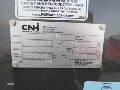 New | in-Stock 2025 CASE SWEEPER BUCKET 51469715 Sweeper/Vacuum Pennsylvania US | Zimmerman Farm Service #1410275