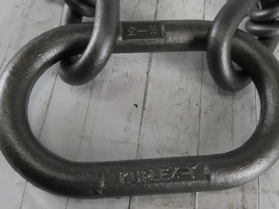 ACCO 98T322 Double Basket Continuous Chain Sling 3/8" X 5'7" 18400Lb at 60°