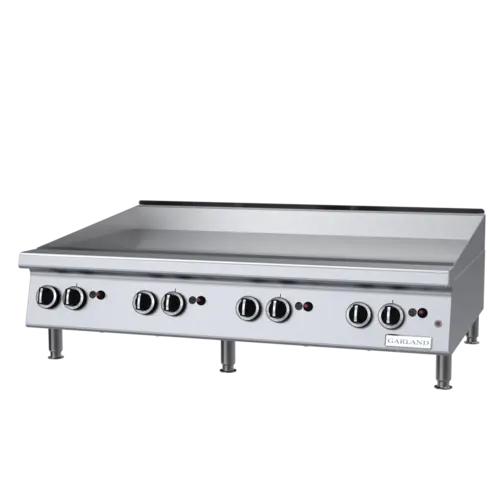 Garland GTGG48-GT48M 48" Gas Griddle w/ Thermostatic Controls - 1" Steel Plate, Natural Gas