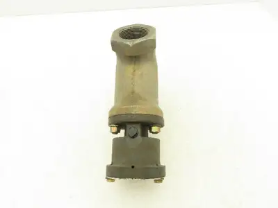 Asco 835215 Shutoff Valve 1-1/2"NPT 120VAC Main 0-40PSI Aux 50-125PSI