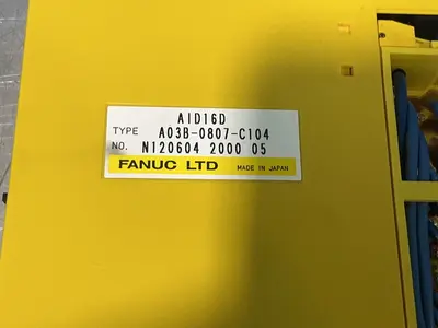 Used FANUC AID16D Input / Output Modules Ohio US | HGR 24 #1316358