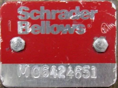 USED SCHRADER BELLOWS M06424651 VALVE