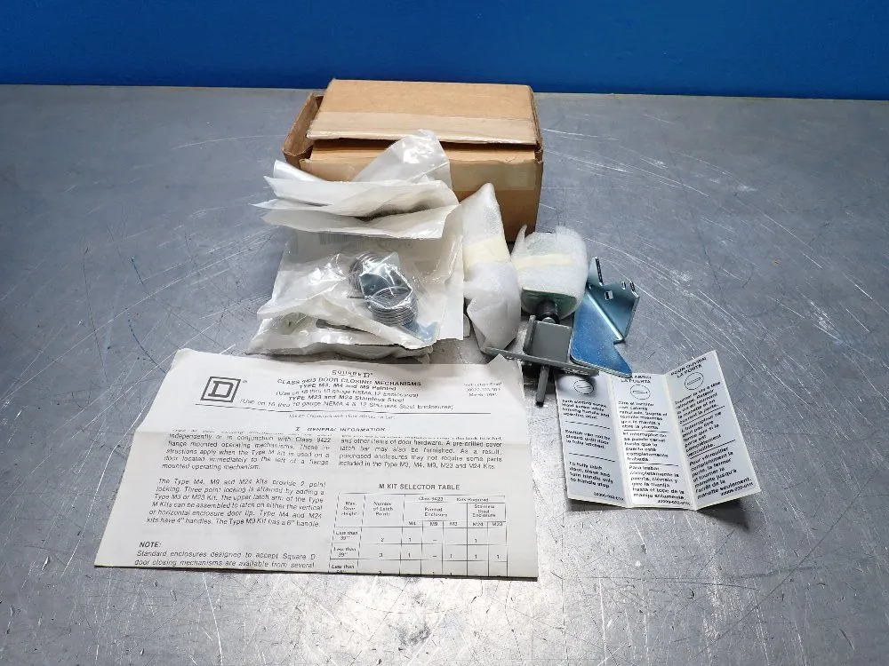 New | in-Stock SQUARE D 9423M4 Misc Electrical & Power Parts Ohio US | HGR 24 #756469
