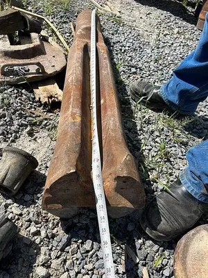Used AFTERMARKET 9-7/8" CABLE TOOL CHISEL BIT Tool Bits Pennsylvania US | East West Machinery & Drilling #1417419