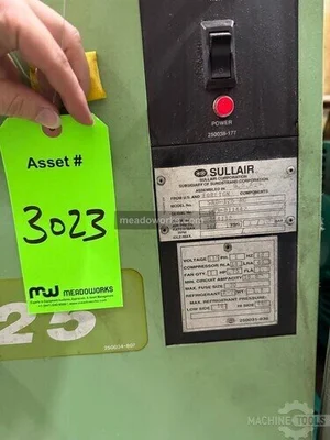 Used SULLAIR SRD-125-AC Refrigerated Air Compressor Dryers Illinois US | Meadoworks #1492242
