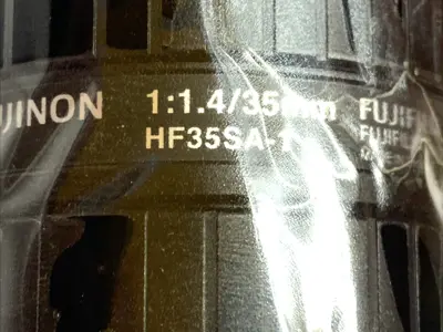 USED ALLIED VISION CAMERA 5MP GIGE C-MOUNT W/ FUJINON HF35SA-1 35MM LENS