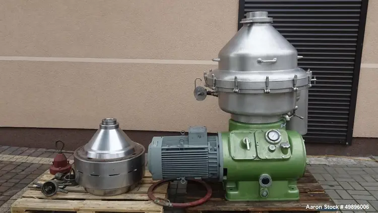 Used ALFA LAVAL BRPX 214HGV-34-22-4161-1 Disc Automatic Centrifuges Illinois US | Aaron Equipment #84611