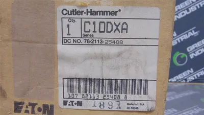 Cutler Hammer C10DX Contactor Power Unit Series A1 110/120V Coil New NIB