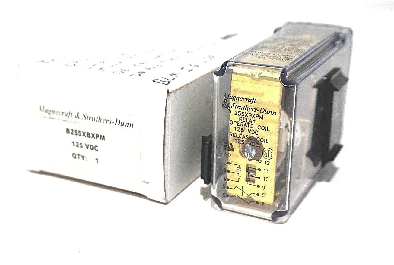 NEW STRUTHERS-DUNN 255XBXPM RELAY B255XBXPM