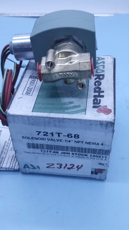 New | in-Stock ASCO 721T-68 Valves/Fittings Arizona US | ASSET CONVERSION SPECIALISTS, INC. #312346