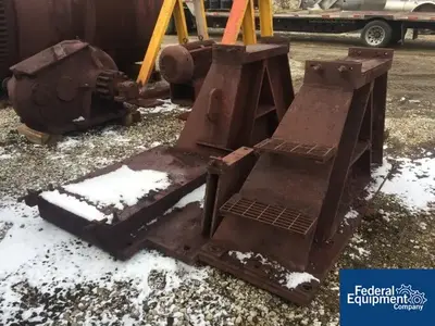 USED Epworth 8’ x 10’ Epworth Ball Mill, C/S, Jacketed, 200 HP