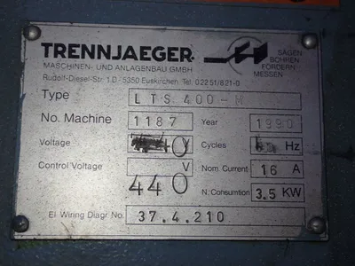 USED 1990 TENNJAEGER LTS 400M