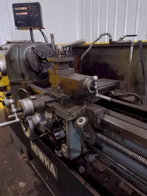 18" x 40" CHIEN YEH MODEL #CY450-1000 TOOLROOM ENGINE LATHE, 2.5" HOLE: STOCK #19324