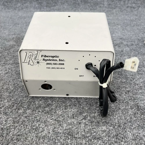 Used FIBEROPTIC SYSTEMS FOI-1 Light Source Equipment California US | Davliegogo LLC #1708163