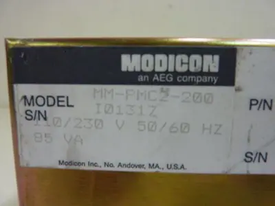 USED MODICON MM-PMC2-200