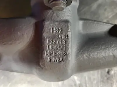 1" Class 2500 Globe Valve B16.34