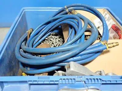 Hoses, Chain, Clamp, Hardware Lot