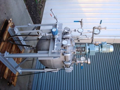 225L S/S Jktd Hemispherical Reactor