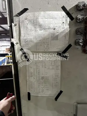 USED 1997 POWER TORQUE, INC. HUSTLER 10 MAN SORT LINE