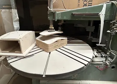 USED RYE R-52 SINGLE-HEAD AUTOMATIC ROTARY SHAPER