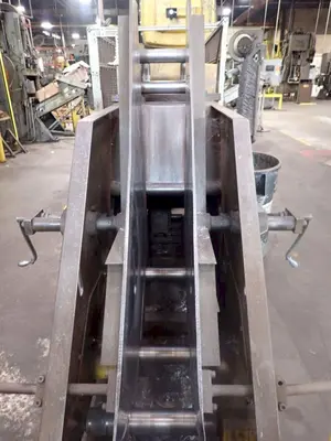10000 LB X 12" X .187" JAYBIRD COIL CRADLE STRAIGHTENER