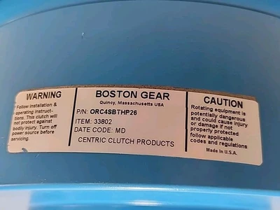 NEW Boston Gear ORC4SBTHP26