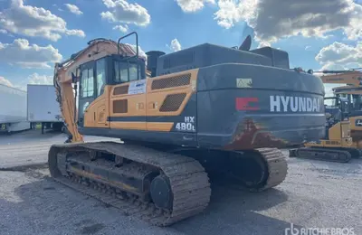 Used 2021 HYUNDAI HX480L Excavators Illinois US | Mitsubishi HC Capital America #74735