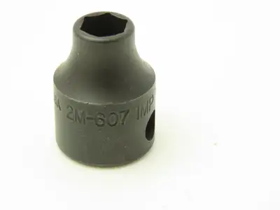 Williams 2M-607 IMP 3/8" Drive 7MM 6 Point Impact Socket Shallow Lot of 22