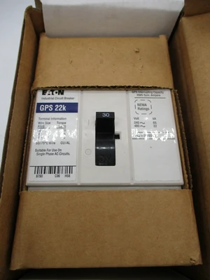 Eaton GPS3030 New, open box GPS Circuit Breaker (30 amps, 3-pole)