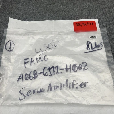 Used FANUC A06B-6111-H002 Servo Controller Parts California US | Davliegogo LLC #1705800