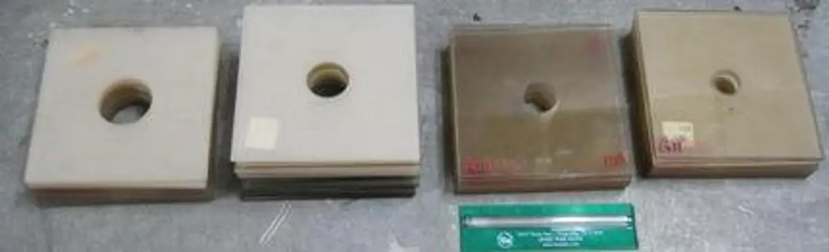 QTY. 43. ISL BY PAC D86 5G2 6" X 6" GLASS DISTILLA...