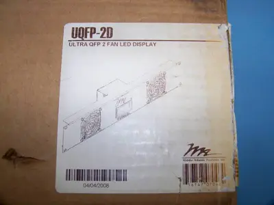 Middle Atlantic Ultra-Quiet Two-Fan Panel UQFP-2, Universal Techbox UTB-A2-14 and 2SP Clamping Rack Shelf RC-2