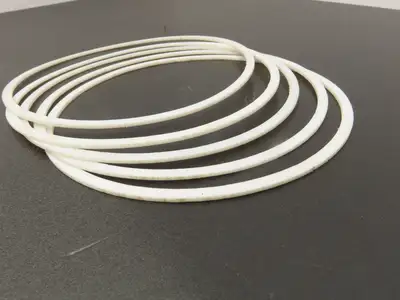 American Precision Services 3196-MTO 6" Casing Gasket 6"ID x 6-1/2"OD Lot of 5