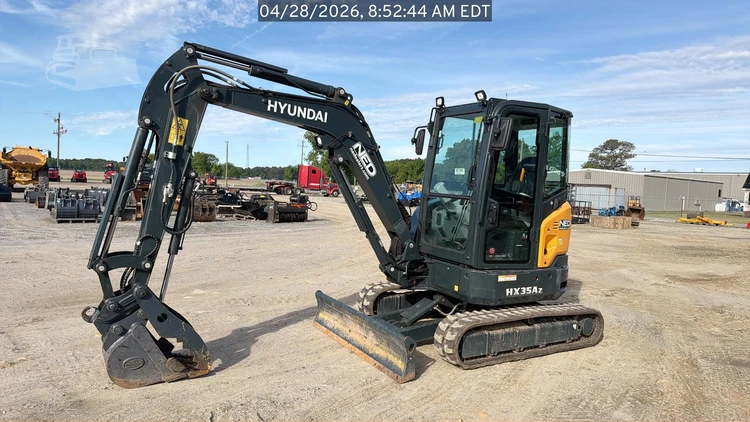 Used 2025 HYUNDAI HX35AZ Crawler Excavators - Mini North Carolina US | National Equipment Dealers #1422361