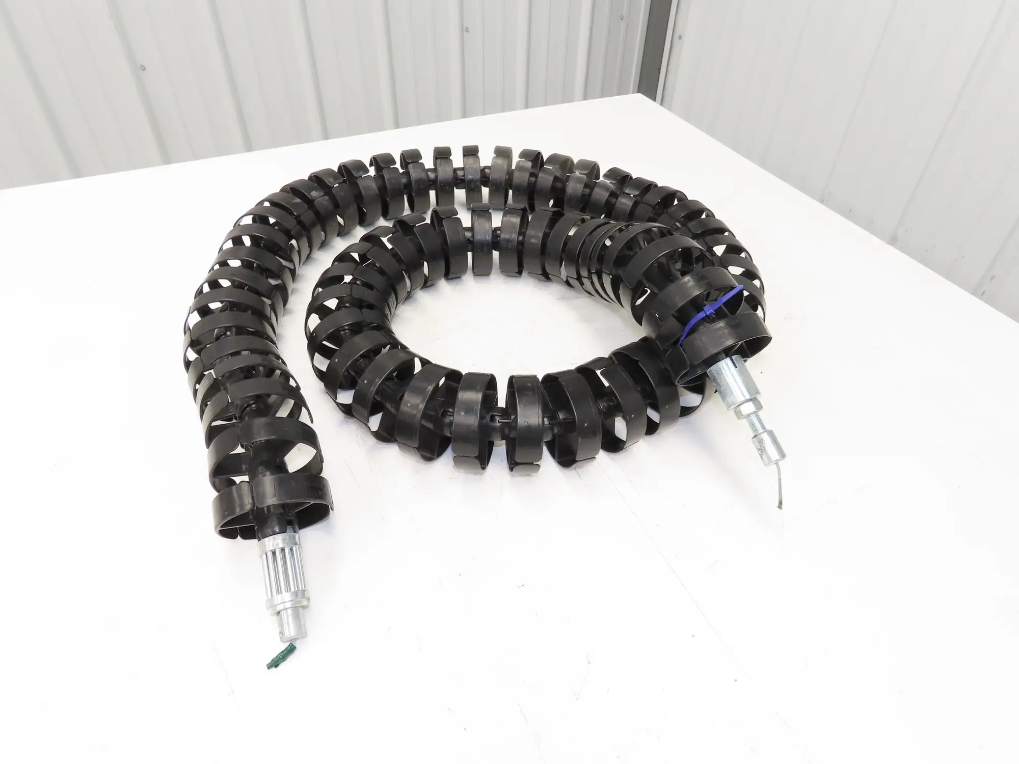 Kabelschlepp R085 10.175 Energy Chain Cable Carrier Round POM 85mm OD 98" Length
