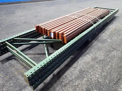 42" X 192" Pallet Racking  - Teardrop