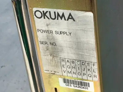 Used OKUMA _UNKNOWN_ PLC Power Supplies Ohio US | HGR 24 #1316208